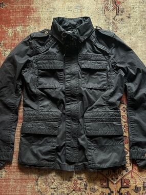 Vintage Y2K Black Diesel Jacket